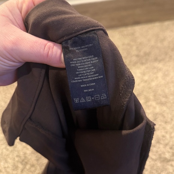 Kut From the Kloth Skinny Trousers Women’s Brown Work Pants with Stretch Size 4S - Picture 13 of 14